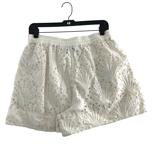 Essentiel Antwerp Off White Femano Broderie Anglaise  Short Size 40 | US 10 - Picture 4 of 11